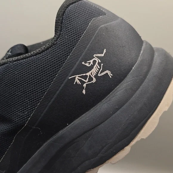 ●SOLD●Arc'teryx Aerios FL Gore-Tex Shoes Men's 7.5 Black Low-Top Outdoors 225389 - Picture 9 of 11